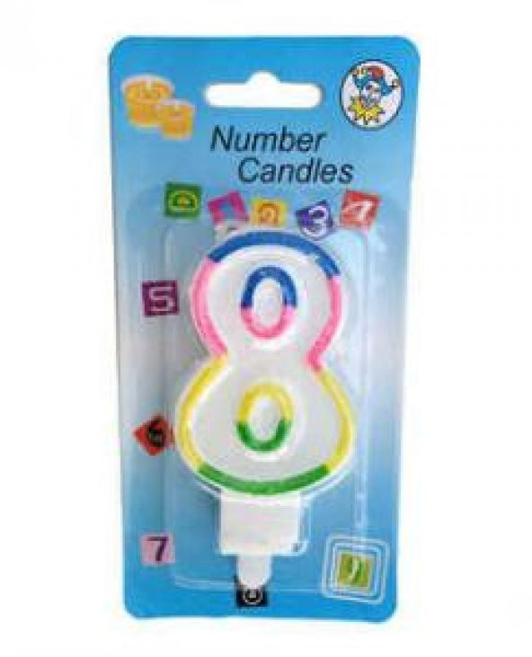 MUM 8 YAŞ RENGARENK 1 ADET ürün görseli 1