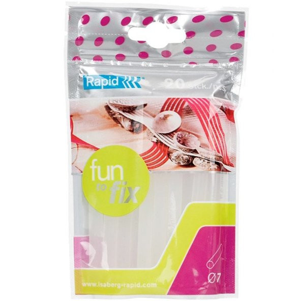 Rapid Şeffaf Yapıstırıcı Silikon Mum Çubuk 7x100mm