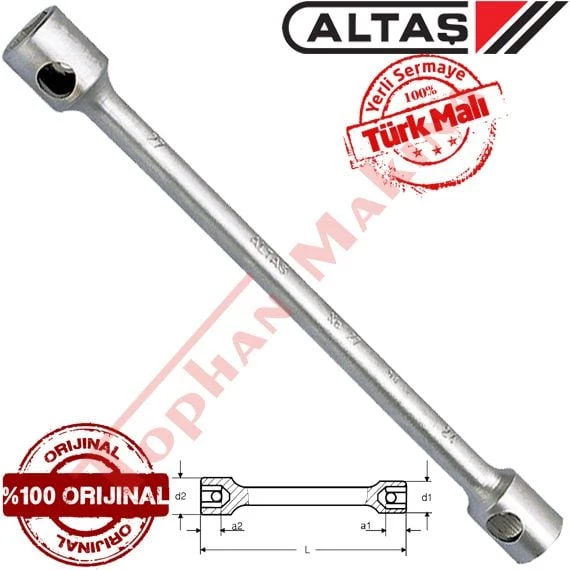 Altaş 27 Bijon Anahtarı 30x33mm