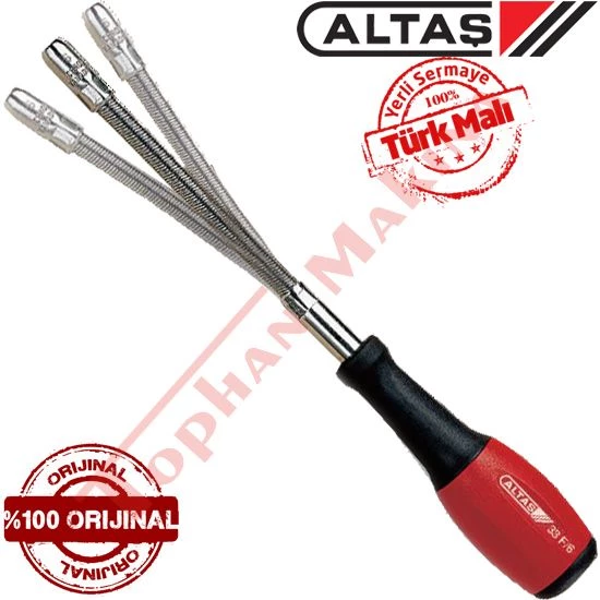 Altaş 33F Sipiralli Lokma Tornavida 6mm