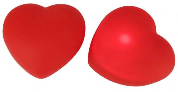 IŞIKLI LED KALP KIRMIZI 1 ADET - Resim 2