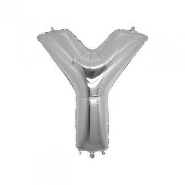 FOLYO BALON HARF Y 40 İNC GÜMÜŞ 1 ADET ürün görseli