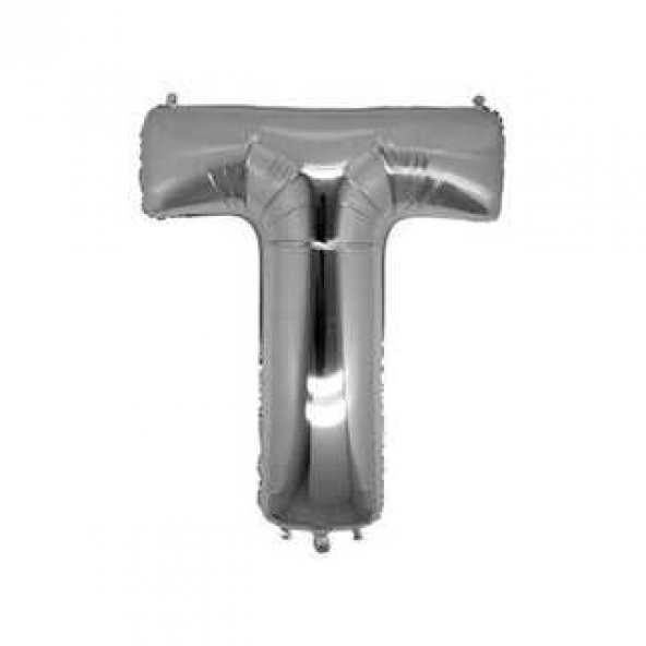 FOLYO BALON HARF T 40 İNC GÜMÜŞ 1 ADET ürün görseli