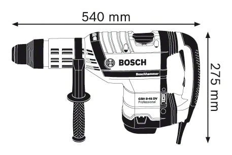 Bosch Professional GBH 8-45 DV Kırıcı Delici - 2