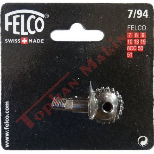 Felco 7/94 Göbek Vida ve Fomunu - Felco 7, 8, 9, 10, 13