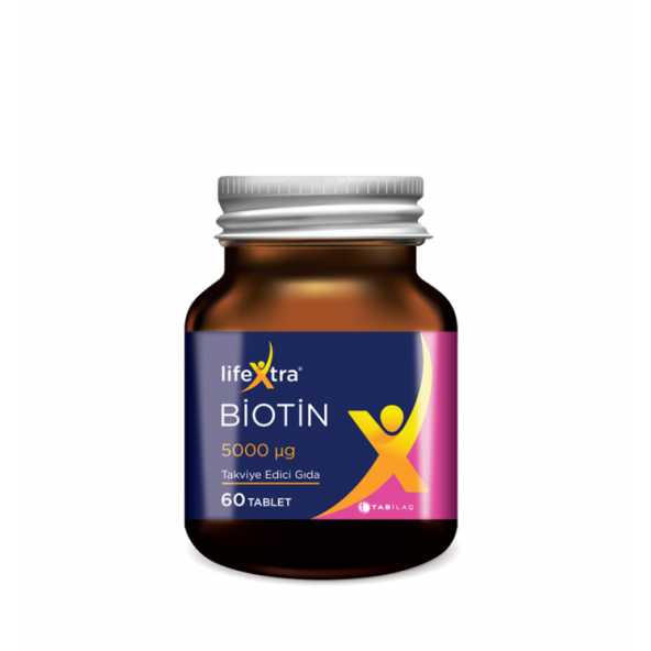 Lifextra Biotin 5000 mg 60 Tablet