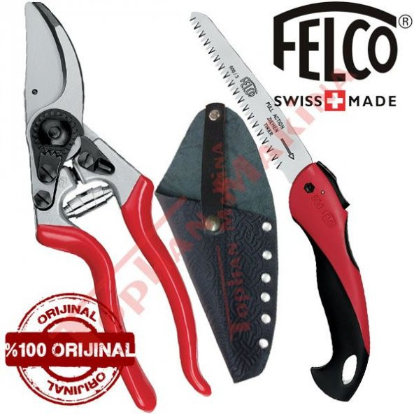 Felco 9 Budama Makası ve Felco 600 Budama Testeresi