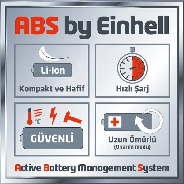 Einhell Power X Charger 3A Hızlı Şarj Ünitesi 18V - 4