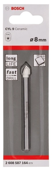 Bosch CYL-9 Ceramic Matkap Uç 8x80mm Seramik Fayans - Resim 2
