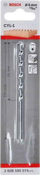 Bosch CLY-1 Taş Matkap Uc 6x60x100mm - Resim 2