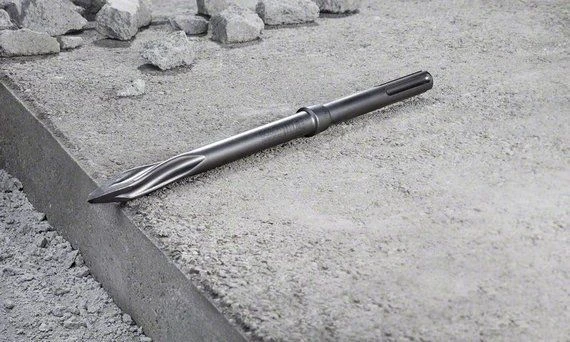 Bosch RTec Speed SDS-Max Sivri Keski 40cm 10'lu - 4