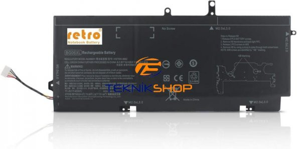 Hp EliteBook Folio 1040 G3 BG06XL Notebook Bataryası - Pili - Resim 2