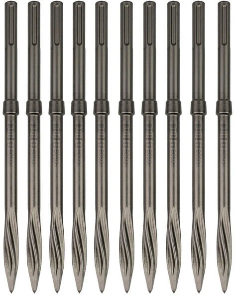 Bosch RTec Speed SDS-Max Sivri Keski 40cm 10'lu