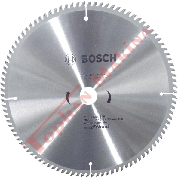 Bosch Optiline Eco Elmas Daire Testere Ahşap 305mm 100 Diş - 1