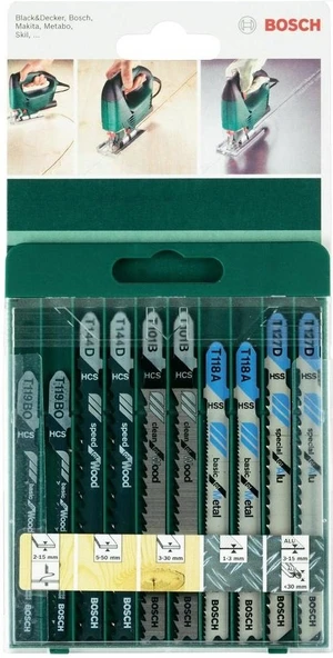 Bosch Dekupaj Testere Bıçağı Karışık 10 Parça - 3