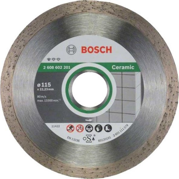 Bosch Ceramic Taş Kesme Diski Elmas 115mm