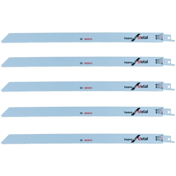 Bosch S1225VF Panter Testere Bıçağı Metal 5 Parça - 2