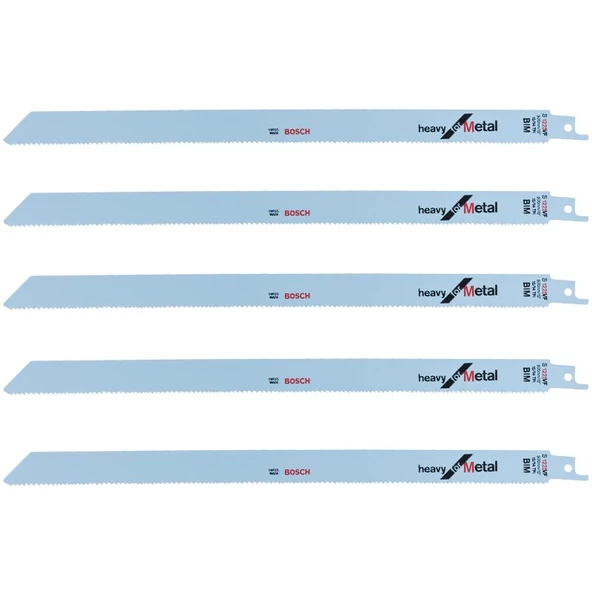 Bosch S1225VF Panter Testere Bıçağı Metal 5 Parça - 2