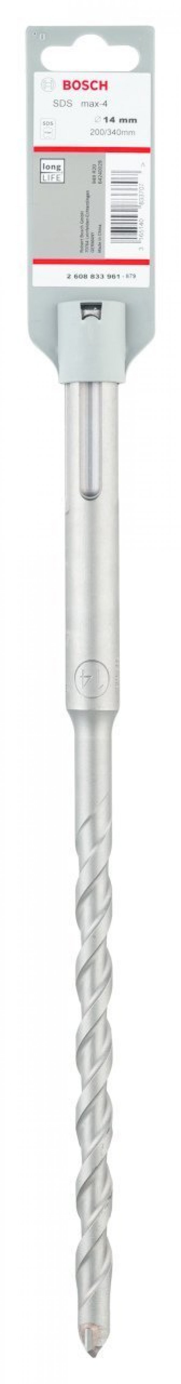 Bosch SDS-Max-4 Matkap Uç Beton 14x200x340mm