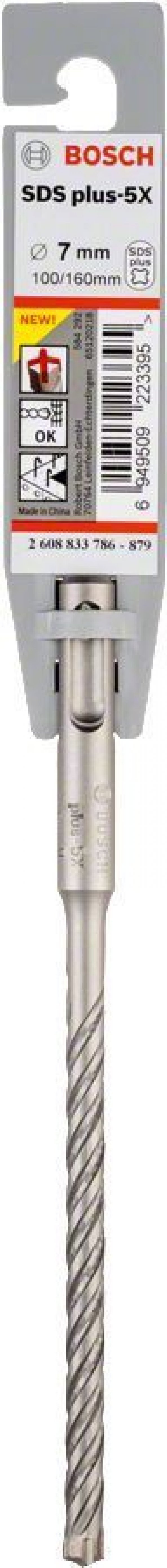 Bosch SDS-Plus 5X Matkap Uç 7x100x160mm Taş ve Beton