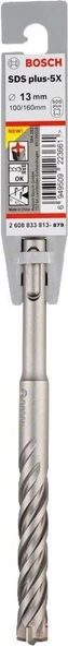 Bosch SDS-Plus 5X Matkap Uç 13x100x160mm Taş ve Beton