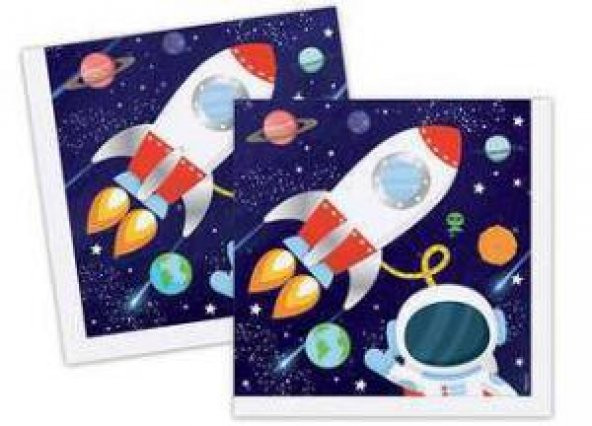 PEÇETE KOZMİK GALAKSİ 33x33cm 16 ADET