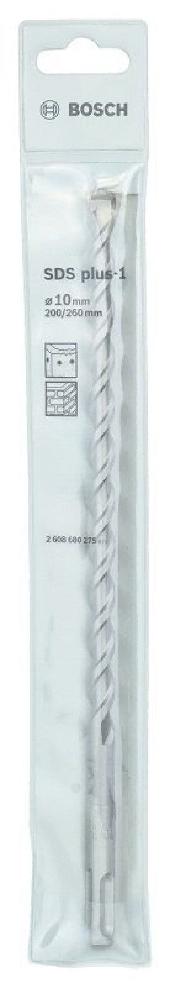 Bosch SDS-Plus-1 Matkap Uç 10x200x260mm Taş Beton - 2