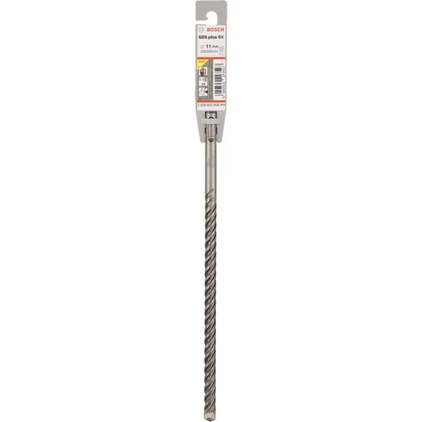 Bosch SDS-Plus 5X Matkap Uç 11x200x260mm Taş ve Beton ürün görseli 1