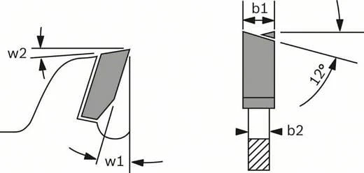 Bosch Optiline Eco Daire Testere Bıçağı 190mm 24Diş Ahşap - 3