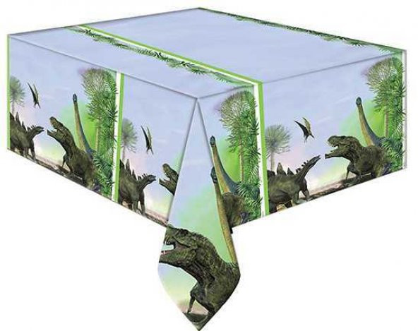 JURASSIK PARTİ MASA ÖRTÜSÜ 120X180 1 ADET ürün görseli