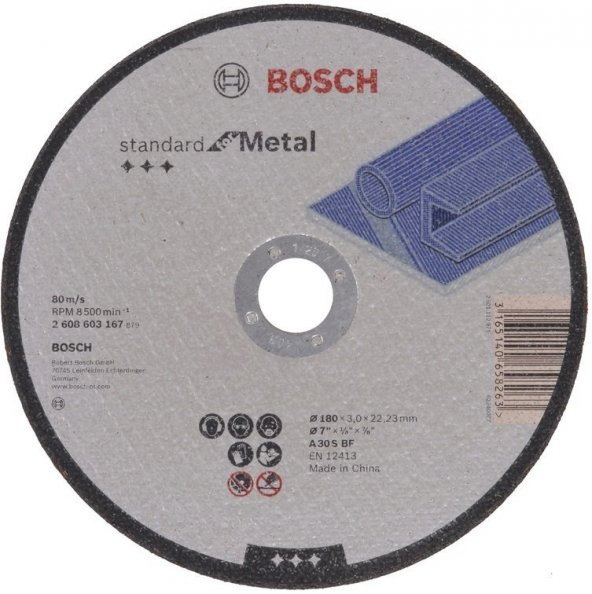 Bosch Expert Kesme Diski 180x3mm Metal