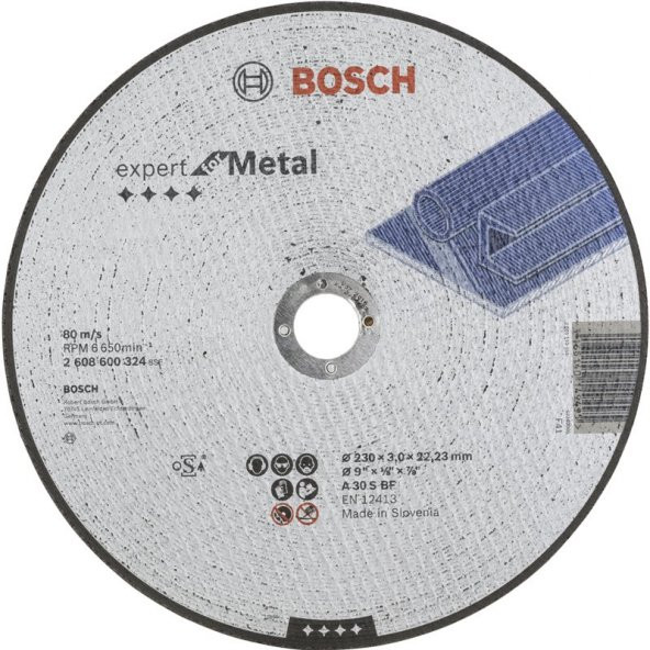 Bosch Expert Kesme Diski 230x3mm Metal