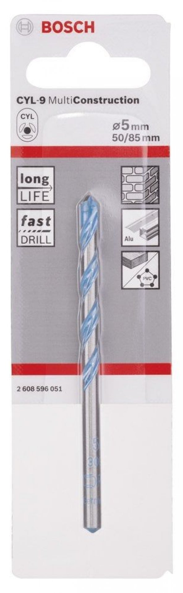 Bosch cyl-9 Multi Const. 5*85 mm - 3