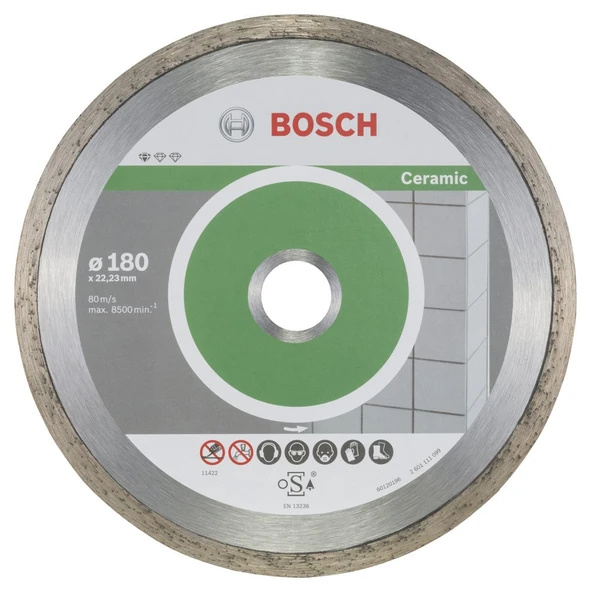 Bosch 9+1 Standard for Ceramic 180 mm - 1