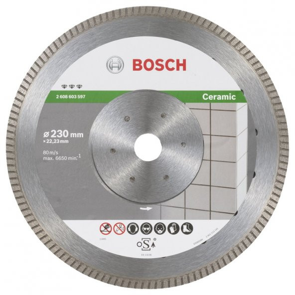 Bosch Best for Ceramic Extraclean Turbo 230 mm