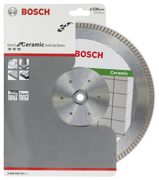 Bosch Best for Ceramic Extraclean Turbo 230 mm - 2