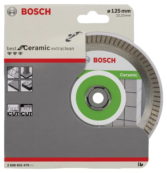 Bosch Best for Ceramic Extraclean Turbo 125 mm - 2