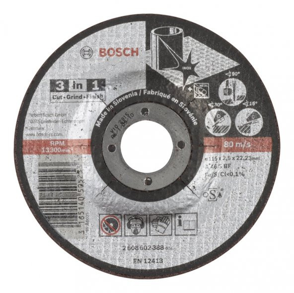 Bosch 115*2,5 mm 3in1 Disk