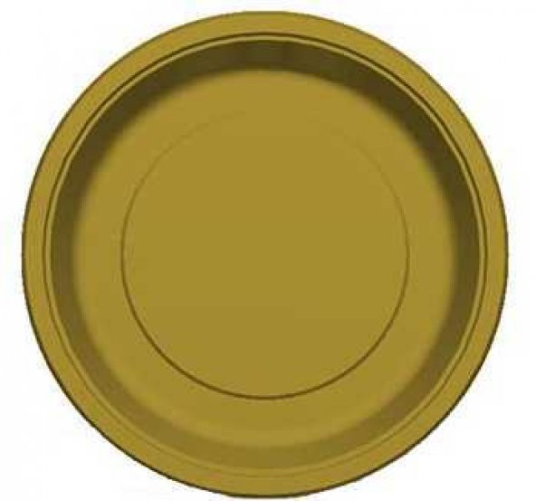 TABAK KARTON ALTIN 23 CM 8 ADET ürün görseli