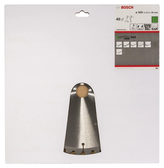 Bosch Optiline Wood 305*30 mm 40 Diş - 2