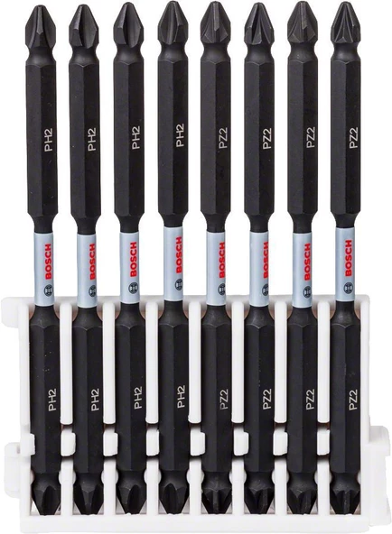 Bosch Impact Ctrl ÇiftTaraf 8'li PH2/PZ2,110mm