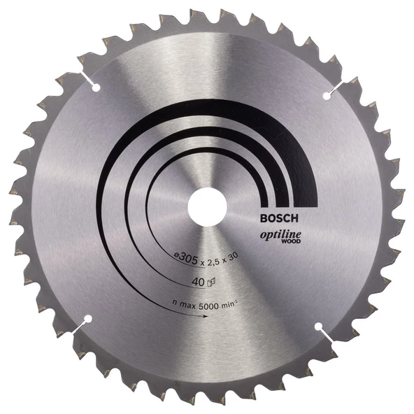 Bosch Optiline Wood 305*30 mm 40 Diş
