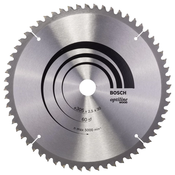 Bosch Optiline Wood 305*30 Mm 60 Diş