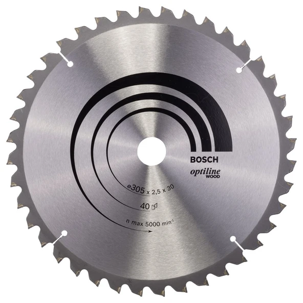 Bosch Optiline Wood 305*30 mm 40 Diş - 1