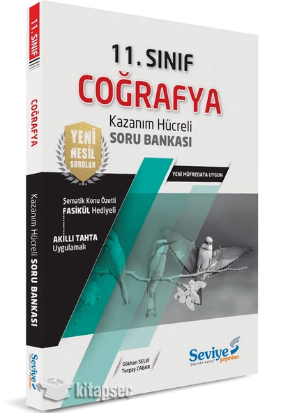 11. Sınıf Coğrafya Kazanım Hücreli Soru Bankası Seviye Yayınları