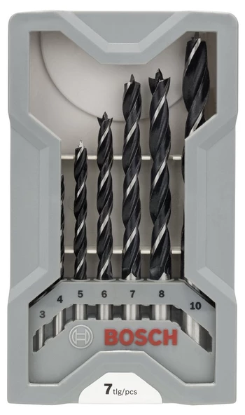 Bosch Ahşap Matkap Ucu Seti 7 Parçalı - 2
