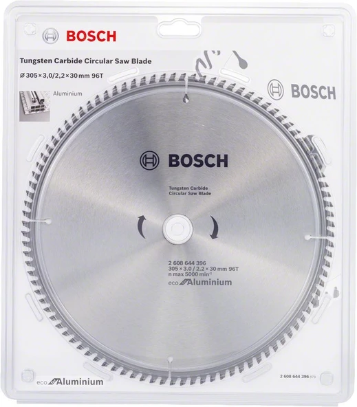 Bosch Optiline Eco Elmas Daire Testere Alüminyum 305mm 96 Diş - 2