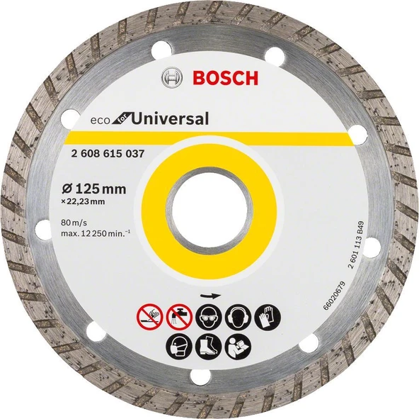 Bosch Eco for Universal 125 mm Turbo - 1