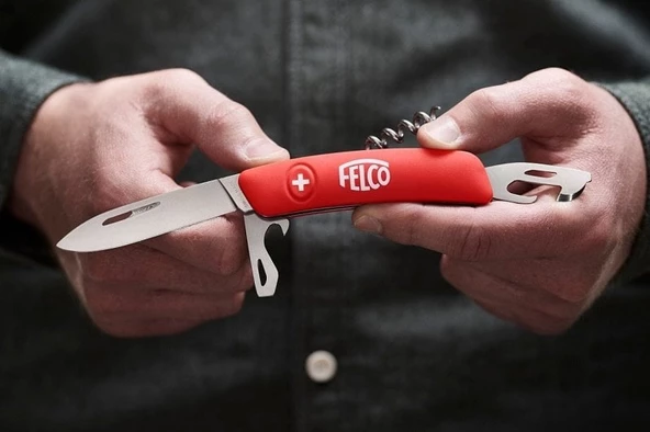 Felco 503 Çok Amaçlı Çakı 75mm 8 Fonksiyonlu - 2