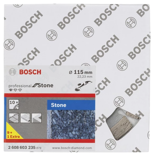 Bosch 9+1 Standard for Stone 115 mm - 2
